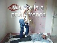 French Femdom CBT and Trampling