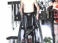 Cock and Balls in Stock Tortured