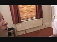 Tied cock and balls teased and punished