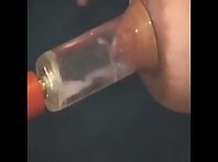 Lesbian Milking